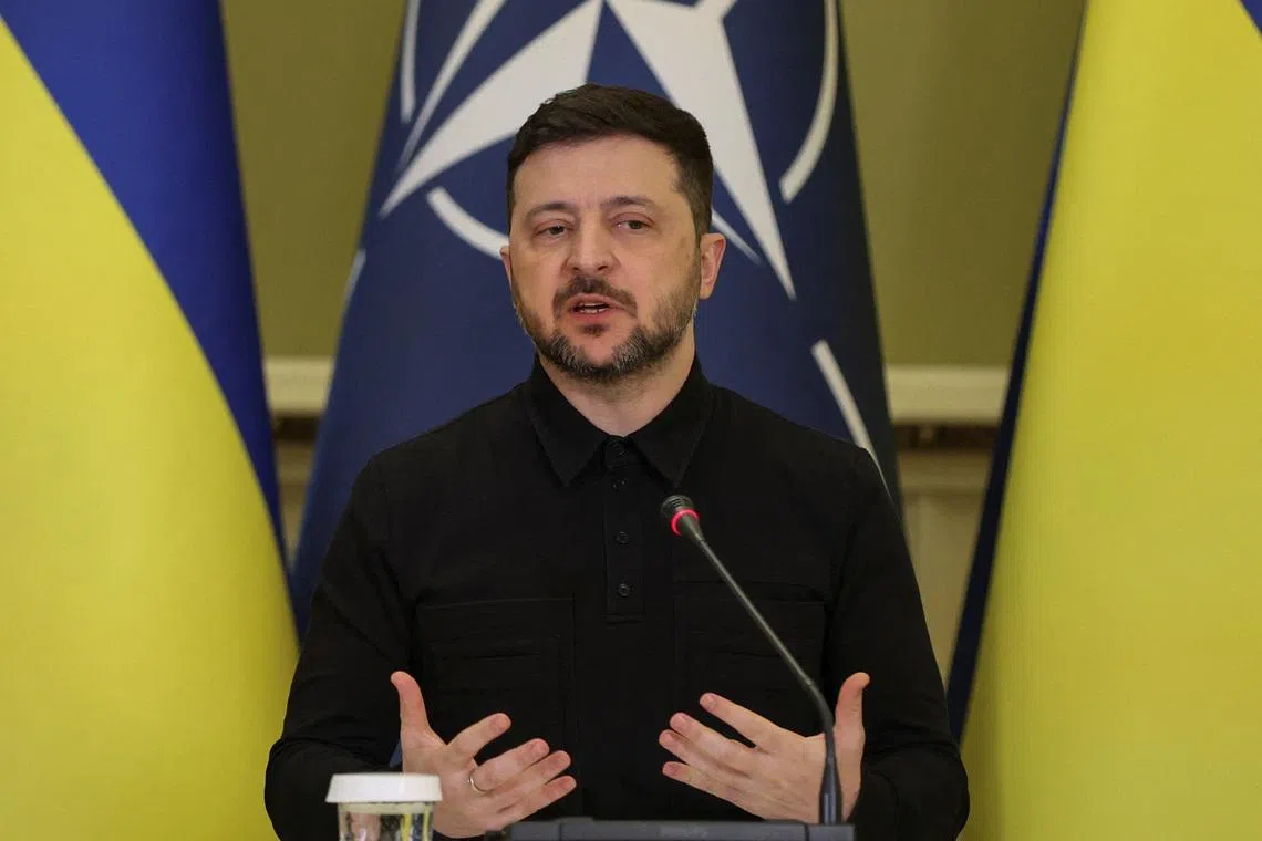 Ukraine's President Volodymyr Zelensky added that a large number of people were considered officially missing.
