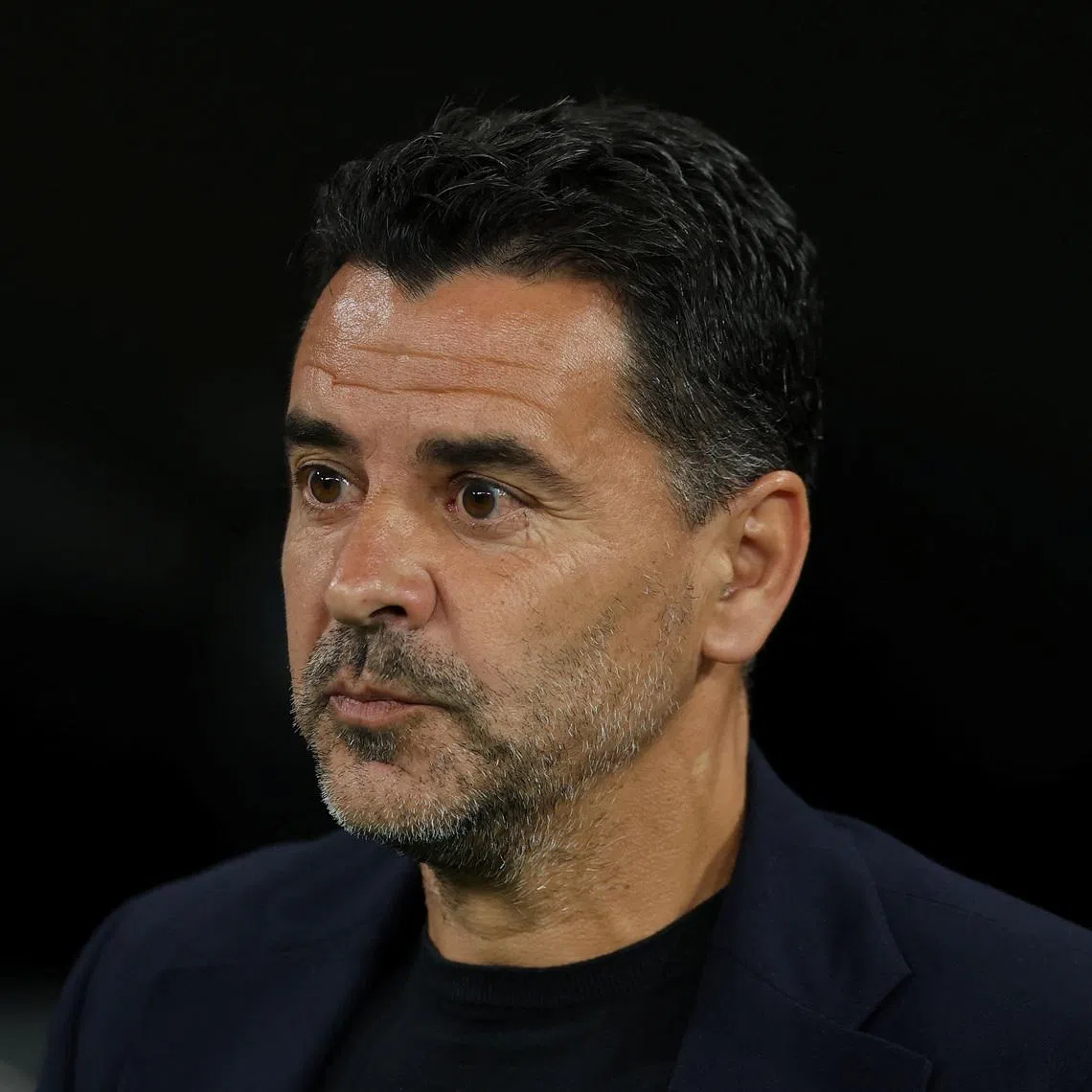 FILE PHOTO: Soccer Football - LaLiga - Real Madrid v Girona - Santiago Bernabeu, Madrid, Spain - April 10, 2026 Girona manager Michel before the match REUTERS/Gonzalo Fuentes/File Photo