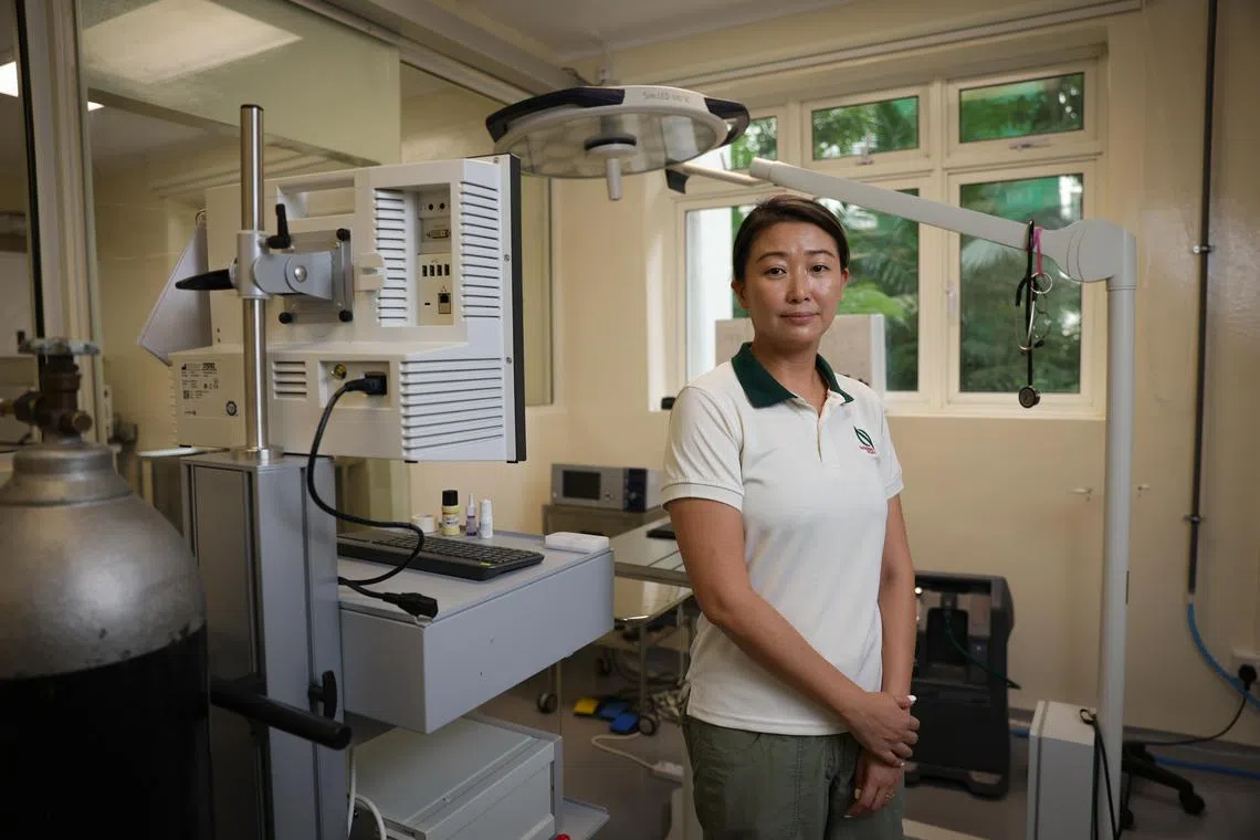 aqanimal	ST20230707_202364275796 Ong Wee Jin / Ang Qing /

Interview on wildlife smuggling with Dr Anna Wong (Director/Wildlife Trade) at our Centre for Wildlife Rehabilitation.