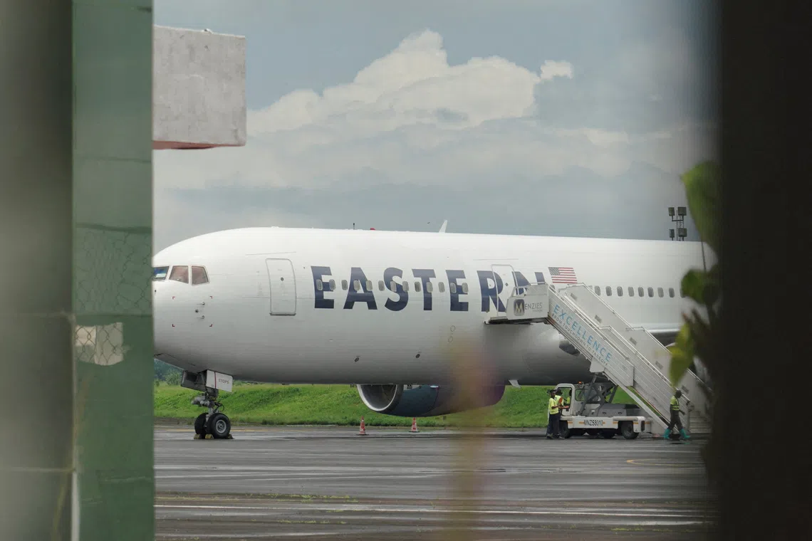 Five migrants reject Liberia, flown to Malabo (News Central TV)