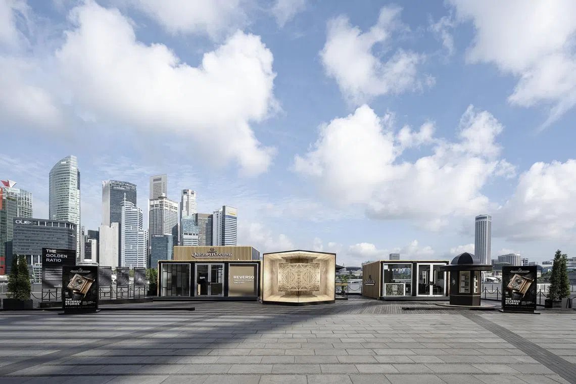 Swiss luxury watchmaker Jaeger-LeCoultre's new exhibition highlights its iconic Reverso timepiece. 