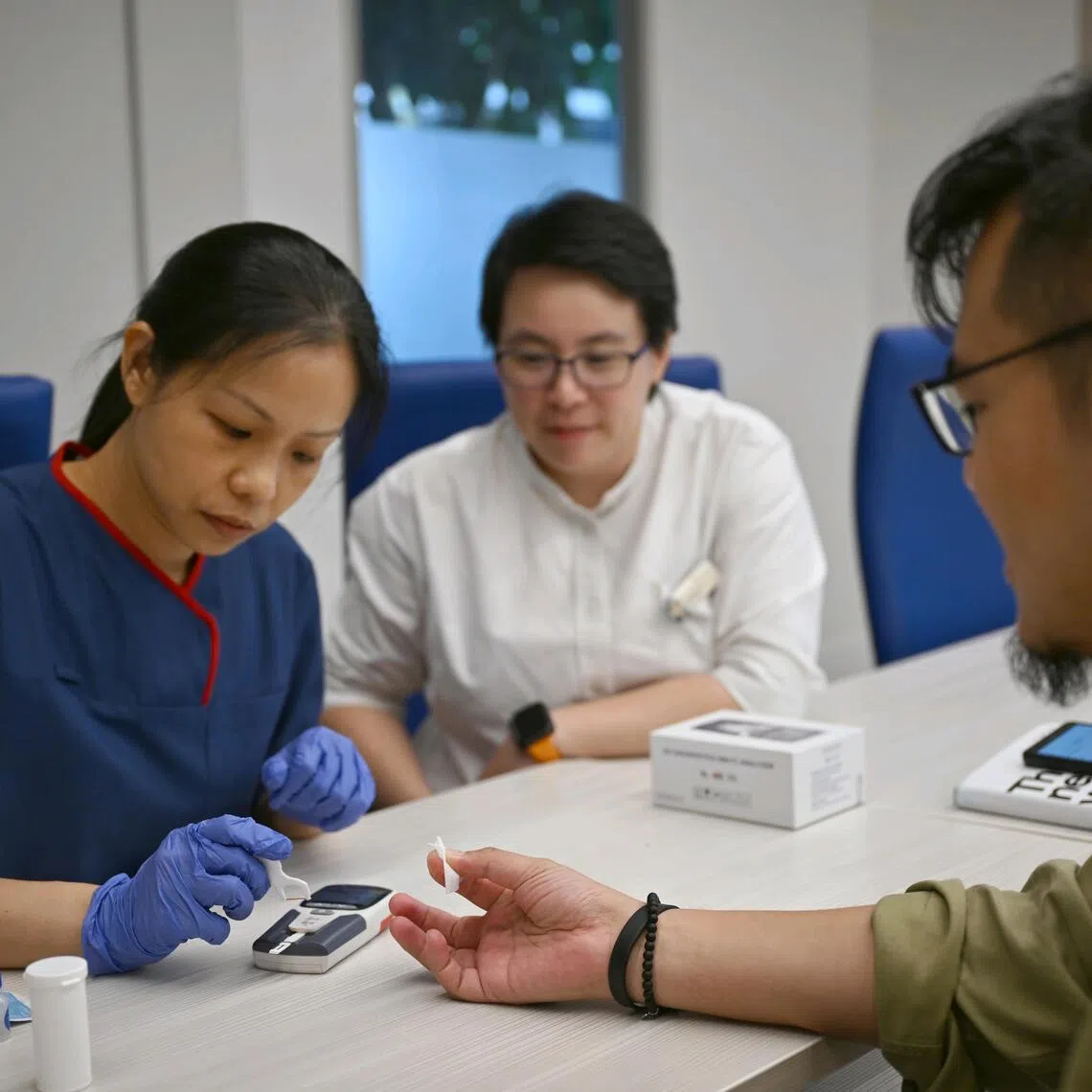 SG Diagnostics HBA1C Analyzer, on Jul 31, 2025.