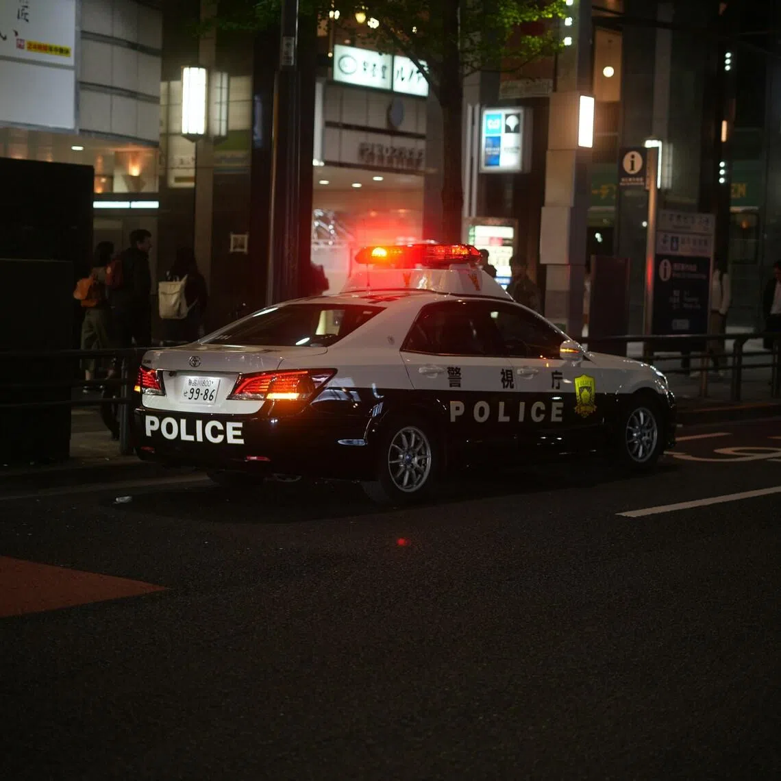 The boy is believed to have fallen from a balcony of his ninth-floor home.