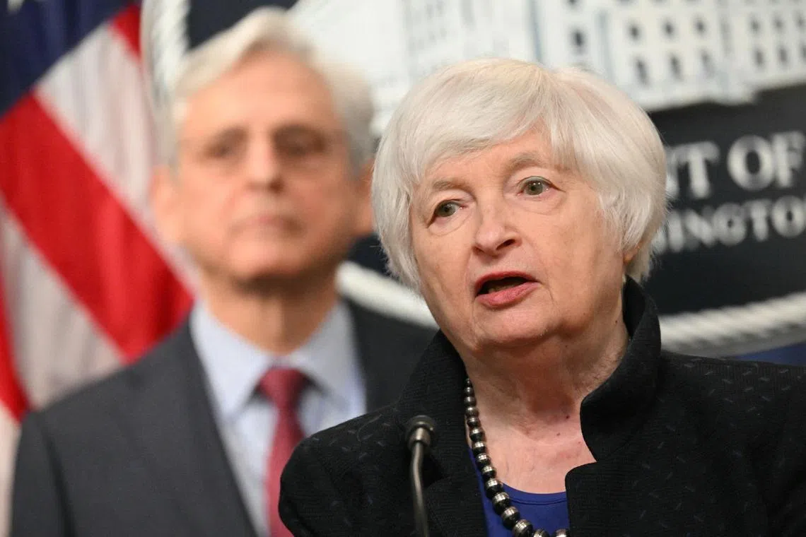 US Treasury Secretary Janet Yellen said inflation has now "come way down,” with prices for some goods, such as eggs, returning to pre-pandemic levels