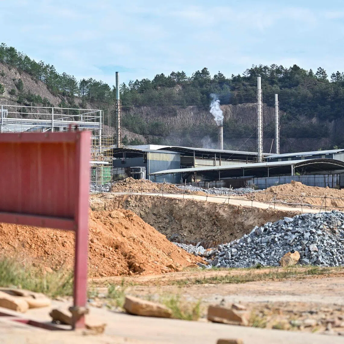 The hills of Jiangxi province are home to most of China’s rare earth mines.