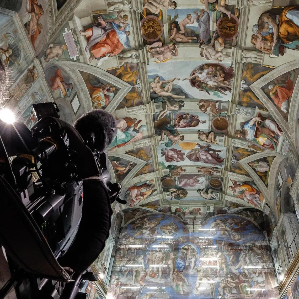 Visitors will still be able to access the Sistine Chapel during the restoration..