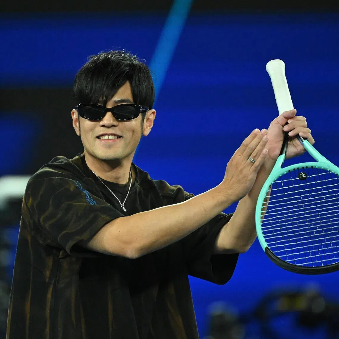Taiwanese singer-songwriter and actor Jay Chou was gracious in defeat at the One Point Slam event.