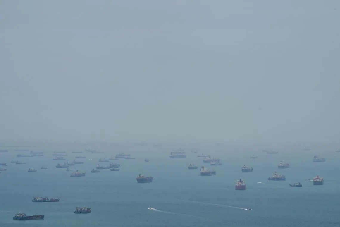 Most of the incidents occurred in the Straits of Malacca and Singapore.