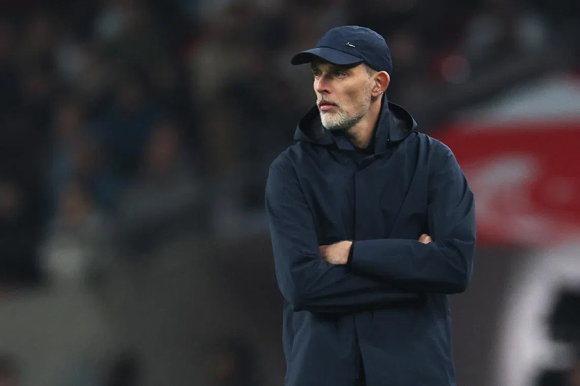 Soccer Football - World Cup - European Qualifiers - Group K - England v Latvia - Wembley Stadium, London, Britain - March 24, 2025 England manager Thomas Tuchel REUTERS/Toby Melville/File Photo