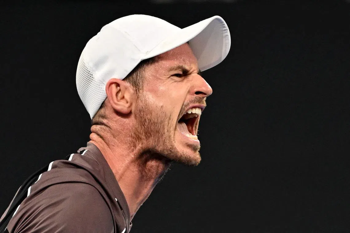 He might be losing matches but the ageing Andy Murray is still fighting, still raging, still looking for one more worthy performance from himself. 