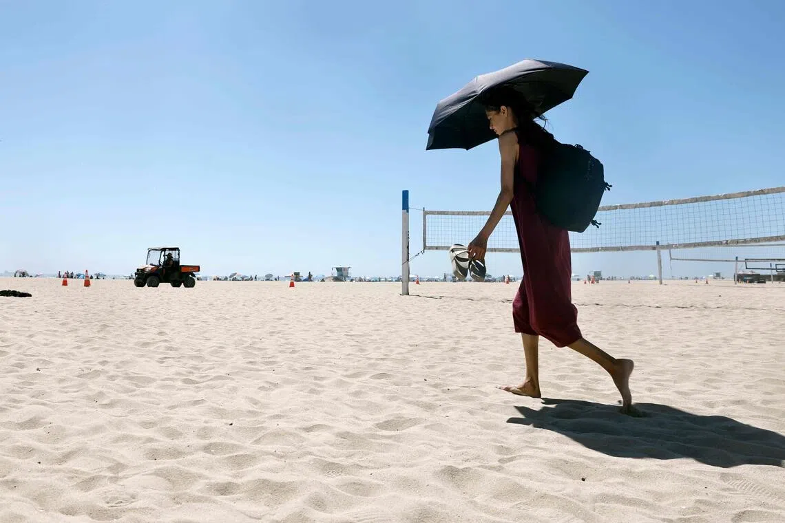According to data, the global market for UV protection umbrellas is expected to reach US$2.9 billion (S$3.7 billion) by 2034, up from US$1.8 billion in 2025.