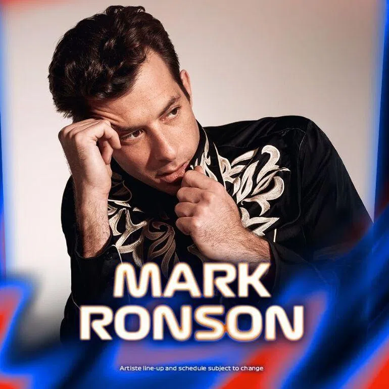 The Goo Goo Dolls and Mark Ronson are part of the 2026 Singapore Grand Prix entertainment line-up.