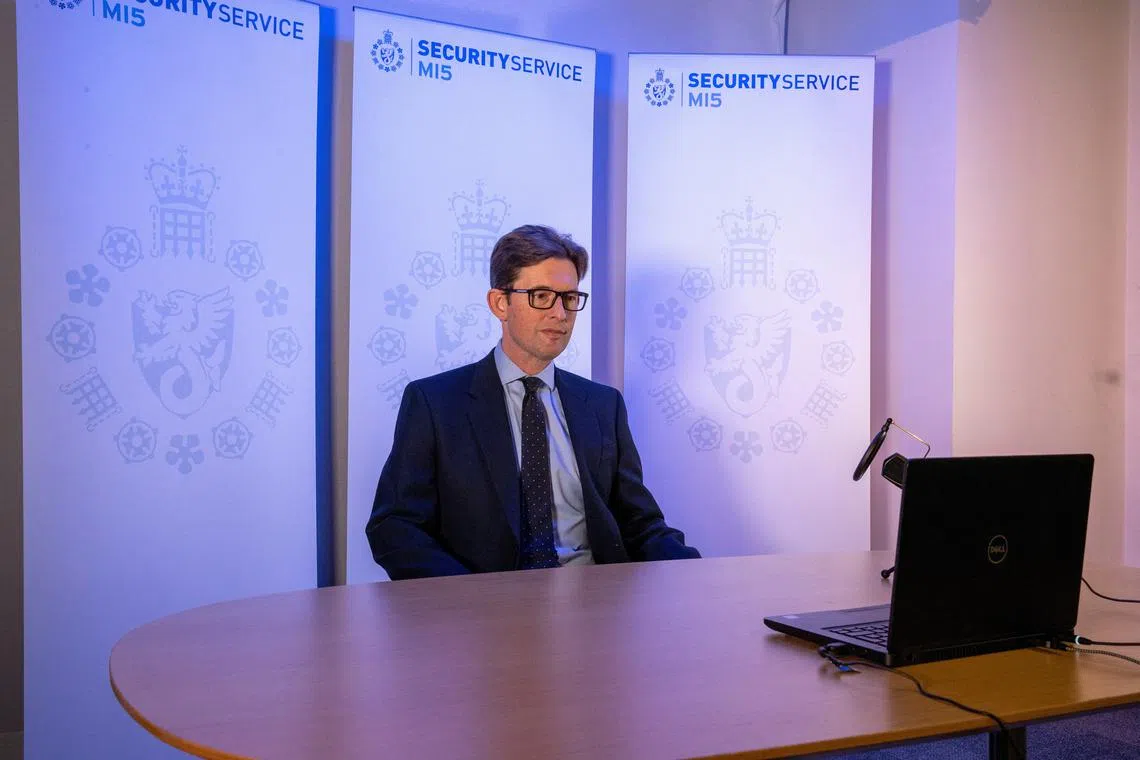 MI5 Director General Ken McCallum warned that China and Russia are targetting private communications of MPs and CEOs. 