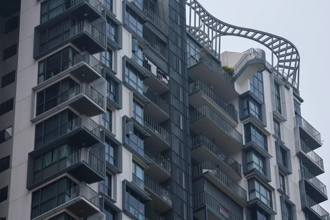 The MCST of Foresque Residences in Petir Road is suing the developer, architect, structural engineer, railing engineer and sub-contractor after a cement-based patch detached from the underside of a unit’s balcony and fell about 20m.