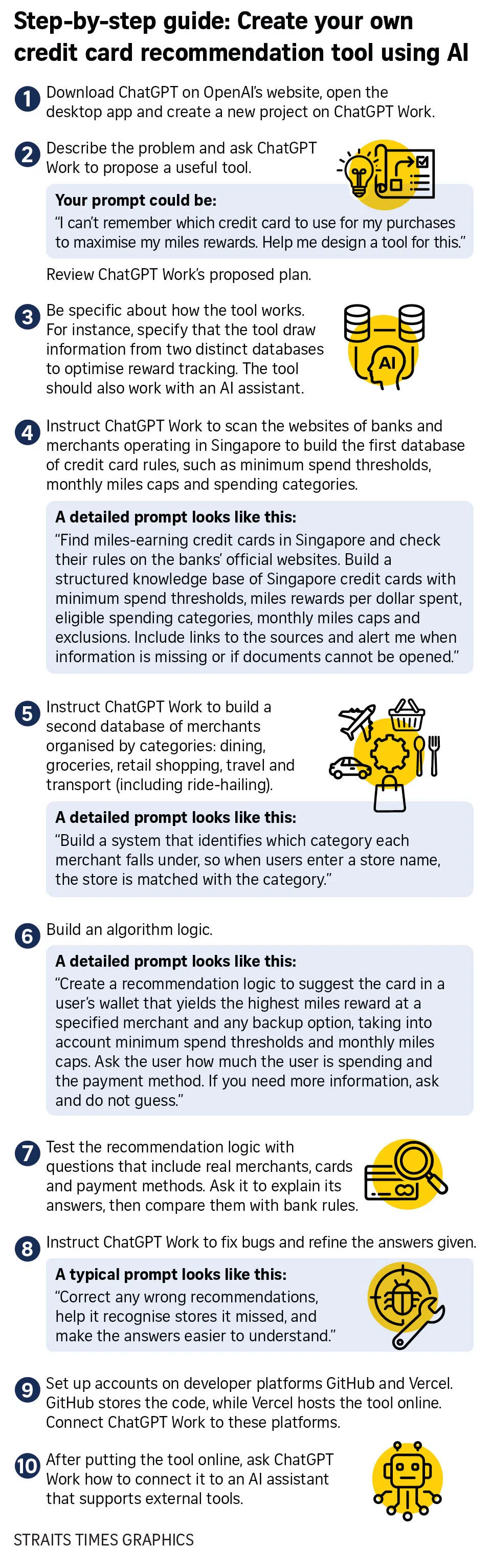Step-by-step guide to create your own AI credit card rewards tool.