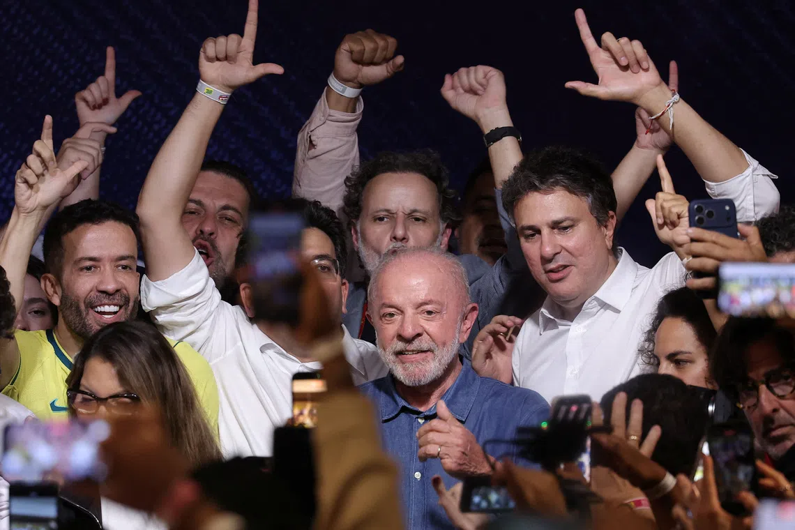 Lula has not only won re-election in such a climate, but is also the first candidate to win in Brazil after losing the first round of voting since elections were restored in 1989. 