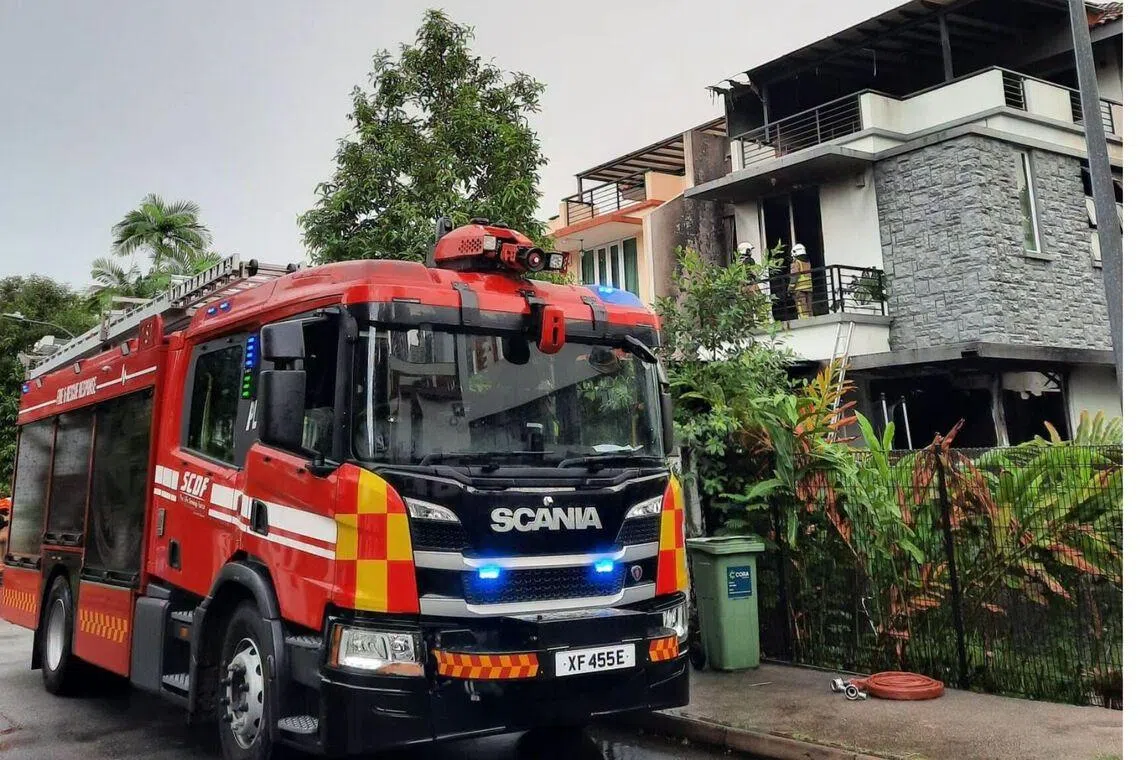 ¿Cuántas personas resultaron afectadas por el incendio en Whitley Road?