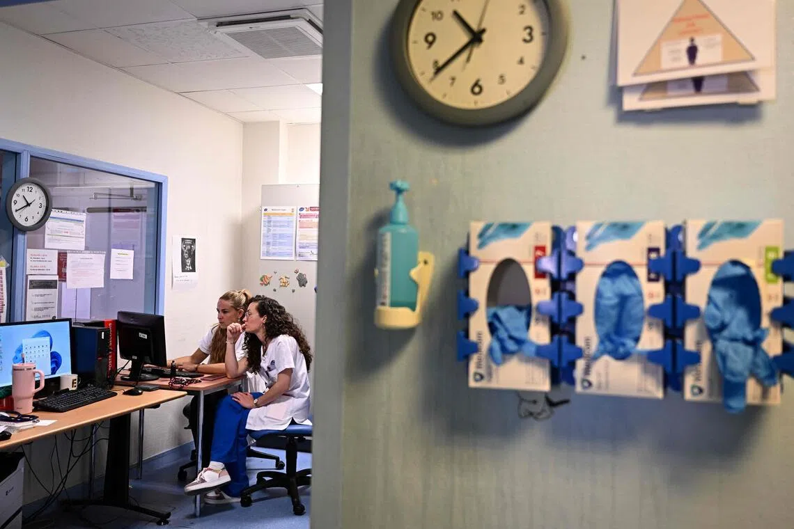 Jobs where AI makes the task easier for non-experts to perform, such as medical secretaries, are seeing much slower growth.
