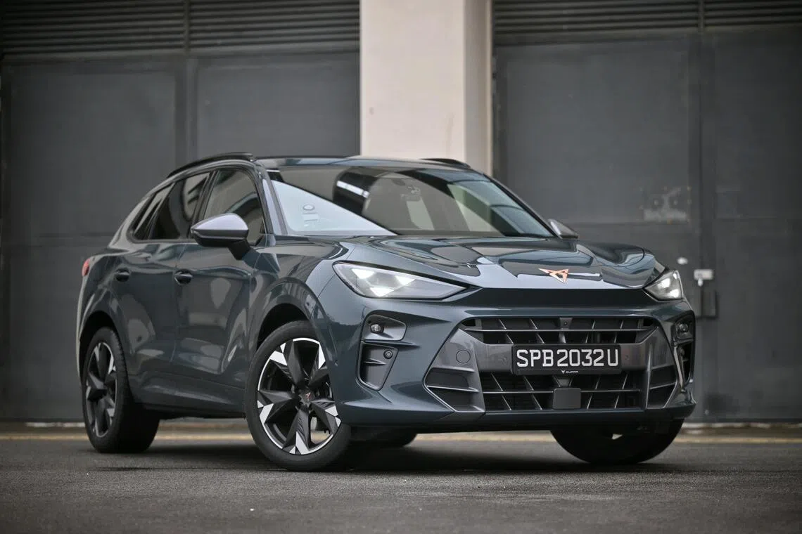 Interior and exterior of the Cupra Terramar, on Dec 2, 2025.