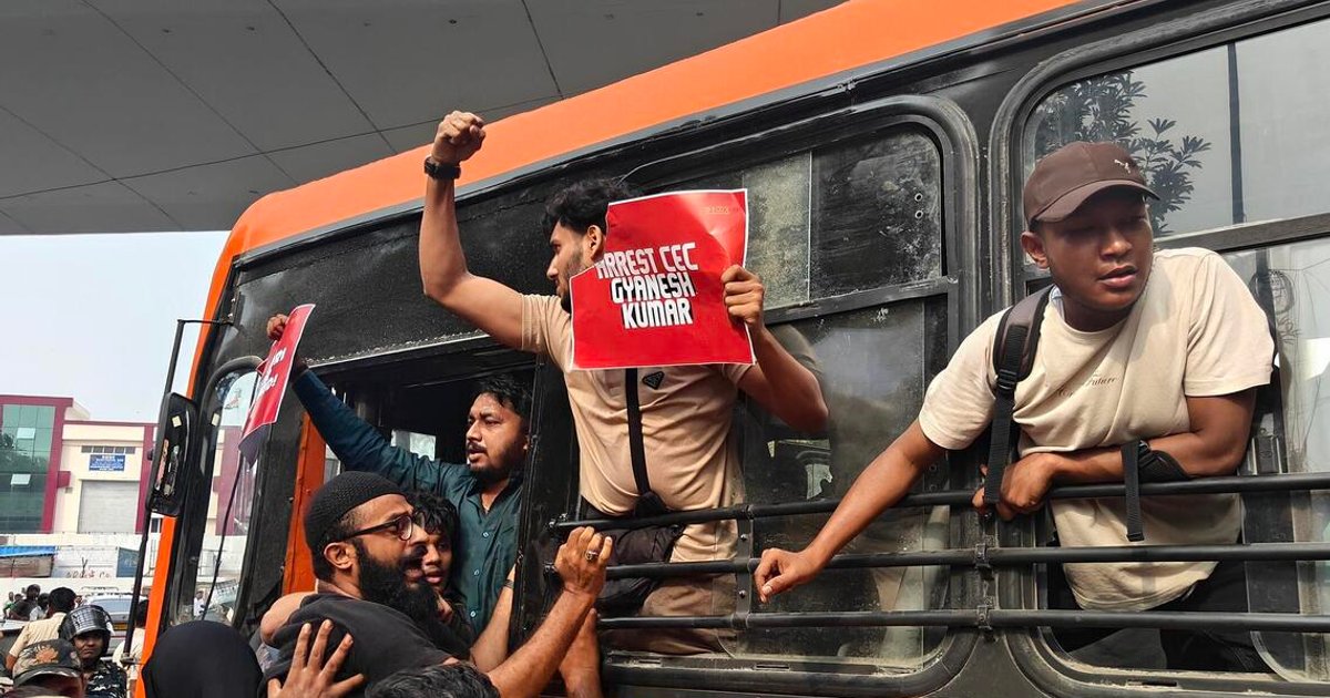 ‘Badge of pride’: Defiant Indian youths dodge police, risk detention to protest voter-roll purge