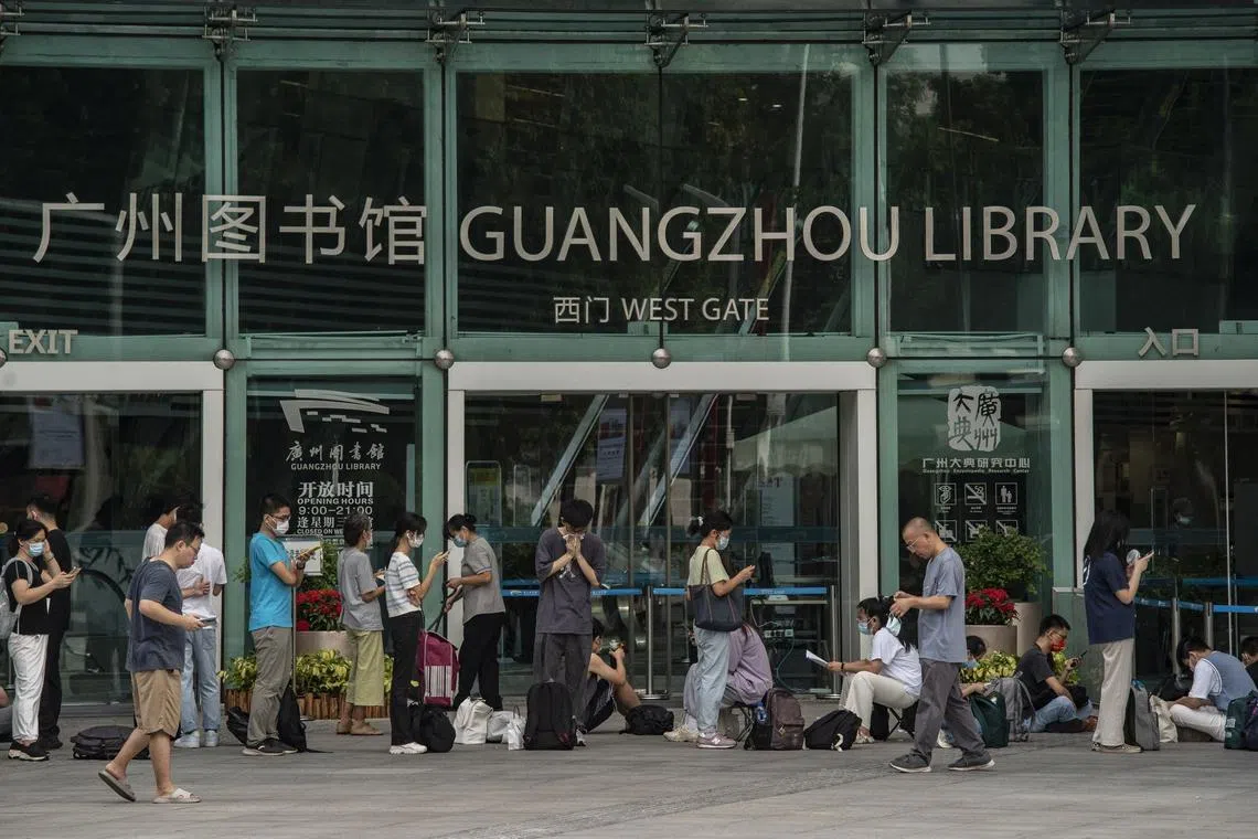 The latest round of mass testing in Guangzhou comes as China battles a rebound in infections in several economically vital cities.