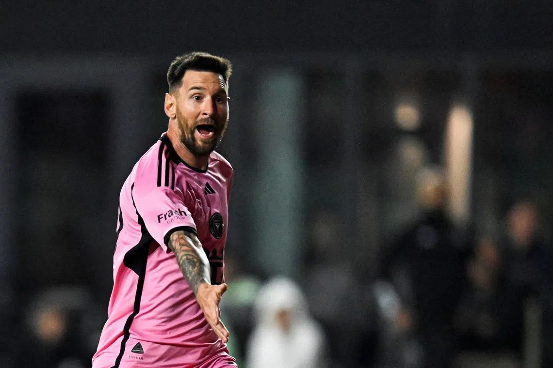 Lionel Messi is idolised by fans in China but stayed on the bench during Inter Miami’s 4-1 win in a pre-season tour match.