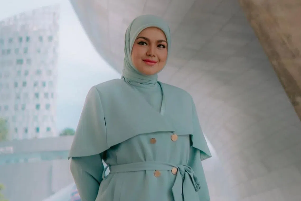 Siti Nurhaliza was worried about her voice getting affected by the coronavirus again.