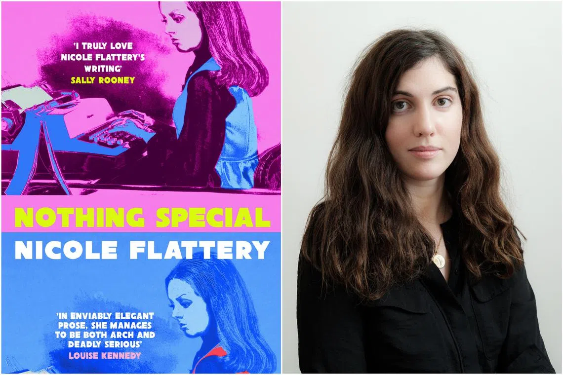 Nicole Flattery, 33, takes a look at modern celebrity culture in her new book, Nothing Special.