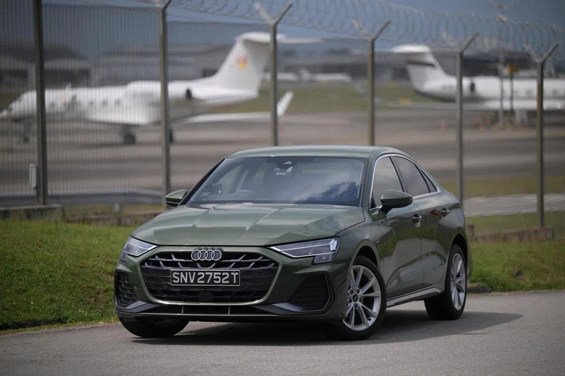 The Audi A3 Sedan pictured on March 7, 2025.