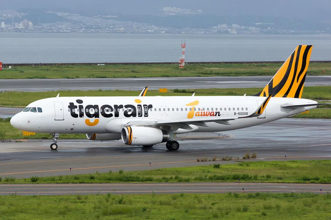 Tigerair Taiwan posted a new high in consolidated sales in 2023, which was a jump of close to 850 per cent from 2022..