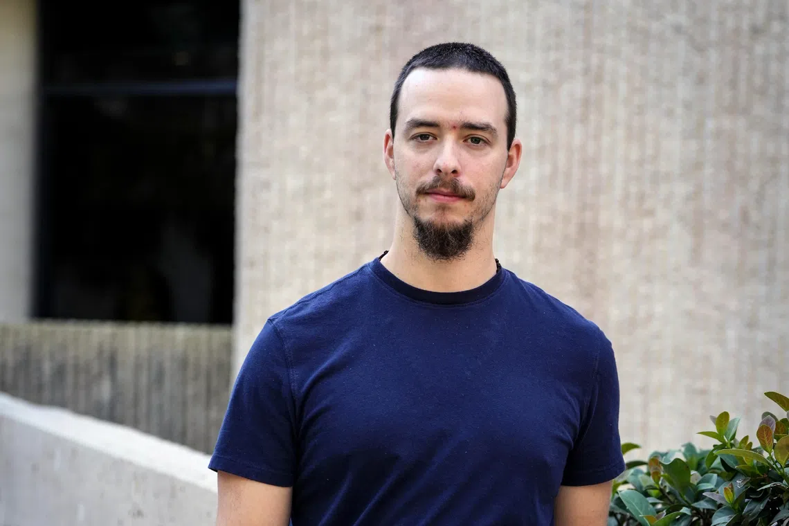 Radiology student Chris Martin feels the financial strain of studying and starting a young family.