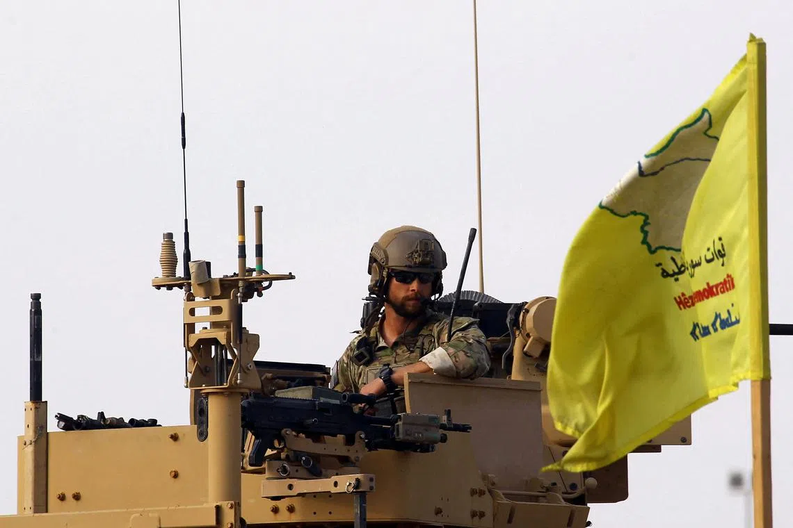 It was the latest response to a series of attacks against American forces in Syria and in Iraq.