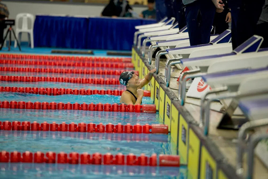 Swimmer Gan Ching Hwee breaks 18-year-old 400m IM national record after accepting coach’s challenge