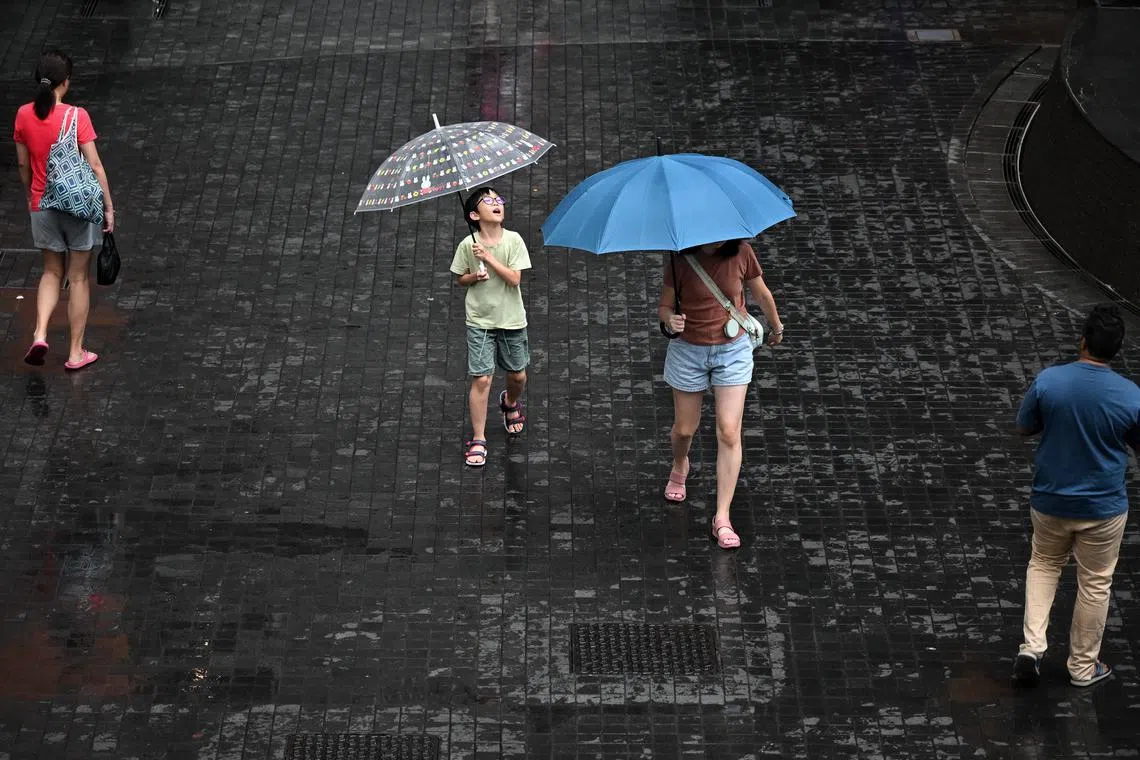 Moderate to heavy thundery showers are predicted over most parts of the island on most days in the second half of November.