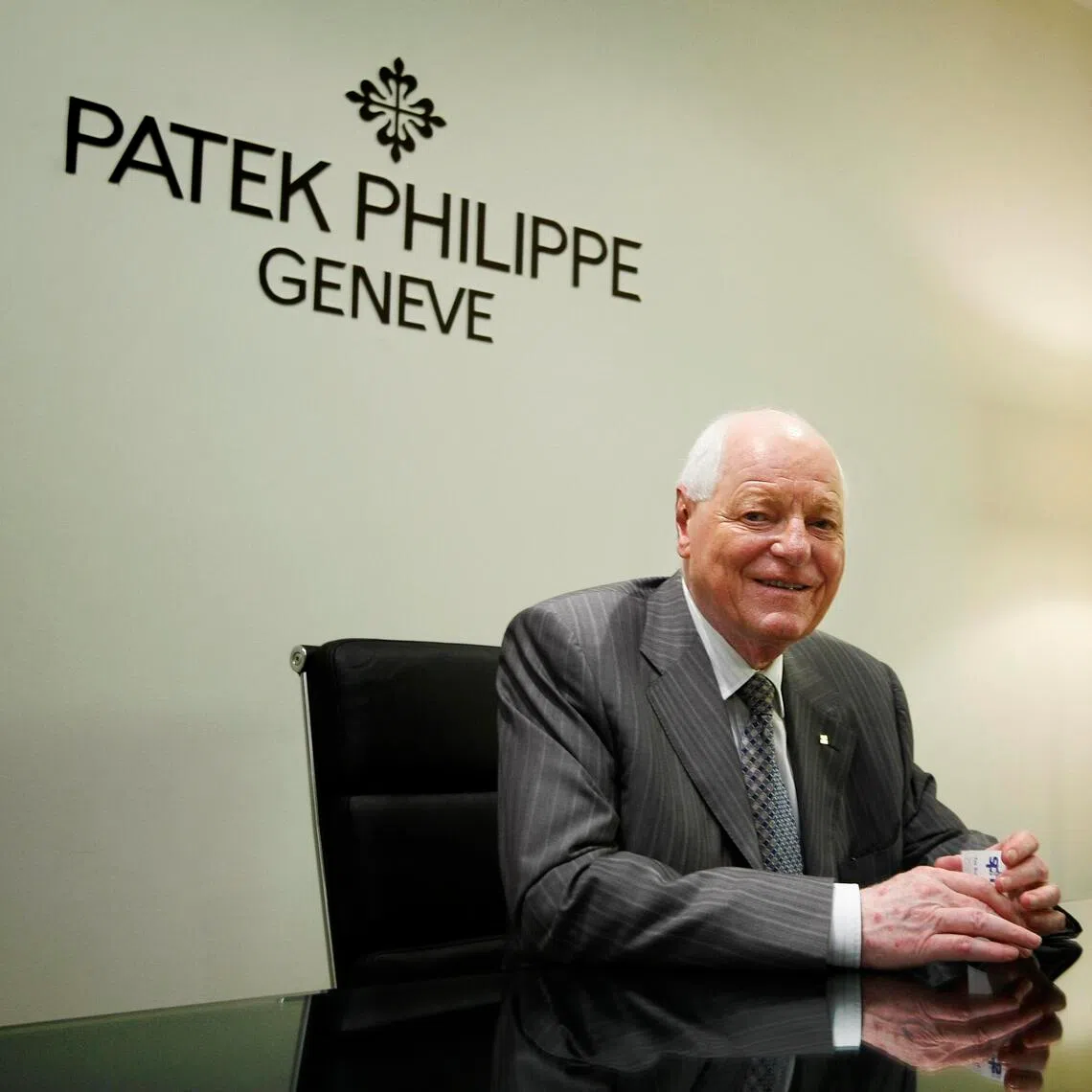 As the third generation of his family to run Patek Philippe, Philippe Stern (seen here in a 2010 photo) introduced new models that pushed the technical boundaries of mechanical watchmaking.