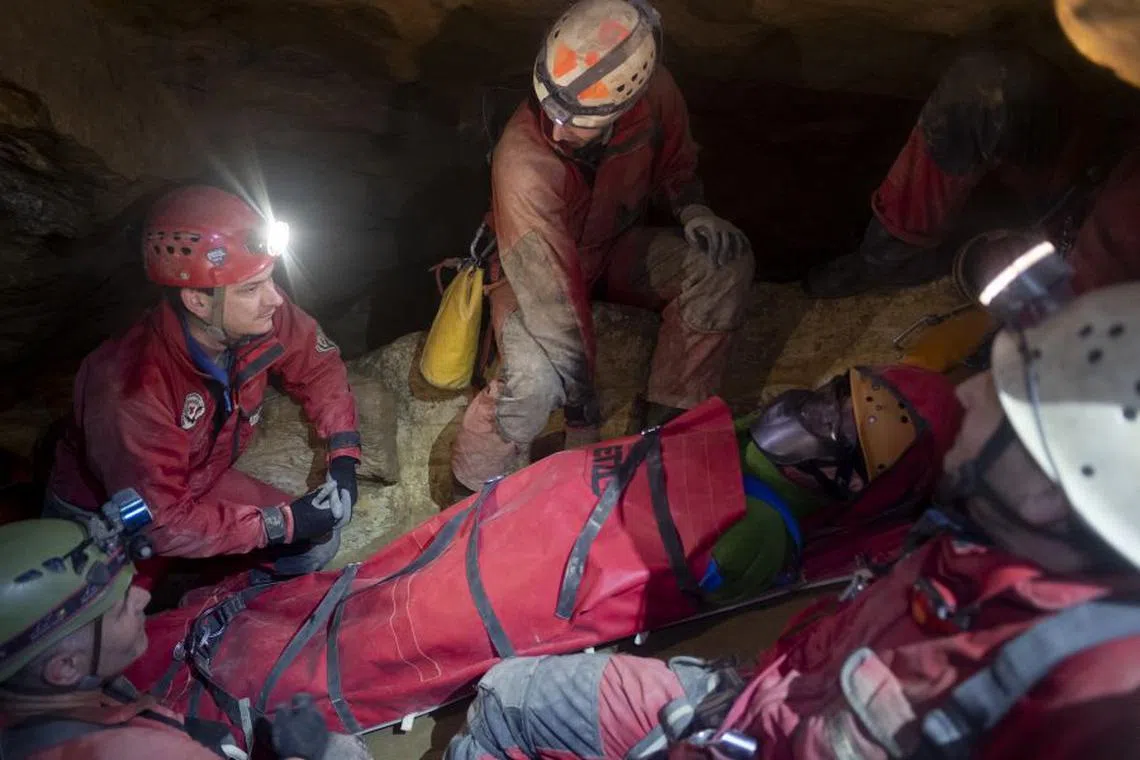 Singaporean man injured in Hungary cave rescued in 2 hours | The ...