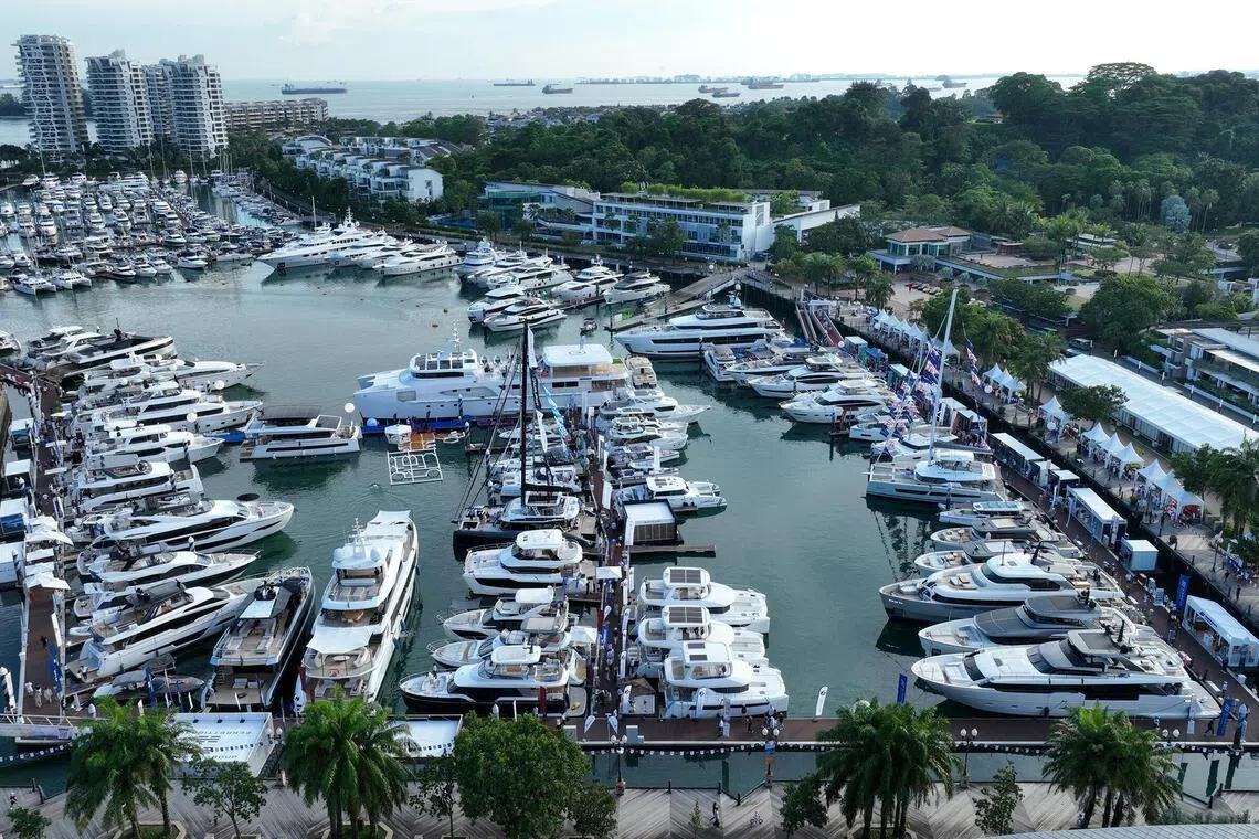 Singapore Yachting Festival: Sentosa show anchored by superyachts and the sweet life