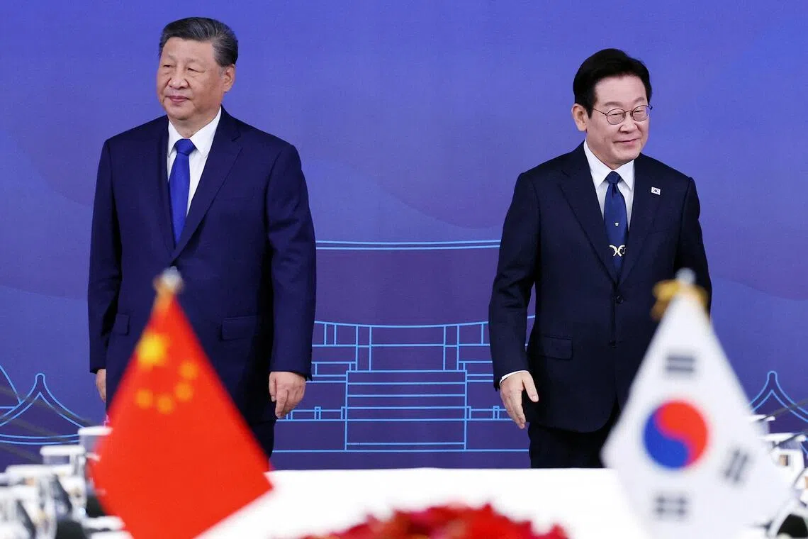 South Korean President Lee Jae Myung had pitched Chinese President Xi Jinping as a partner to rekindle frayed ties between South Korea and North Korea in November.