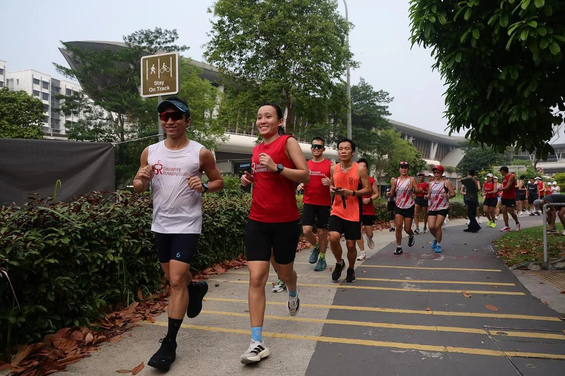 The Singapore Runners Club ran 5km at Canberra on Oct 17 morning.