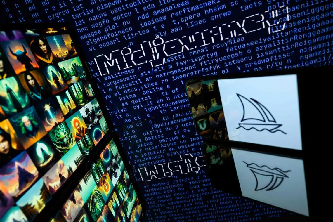 A graphic designer told The Straits Times that AI imaging tools like Midjourney harm the livelihoods of artists like her.