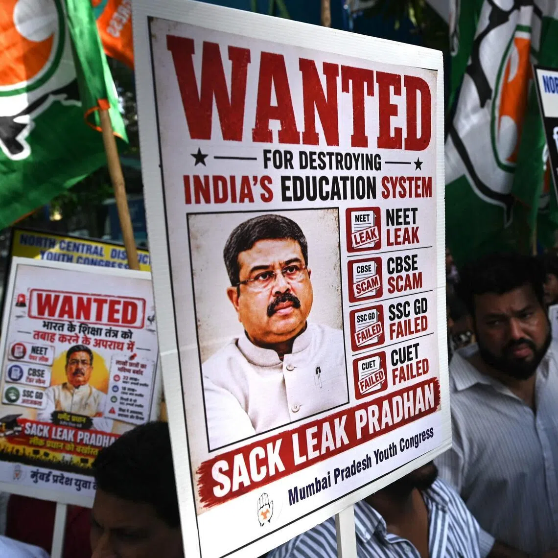 Young Indians are pressing for the resignation of Education Minister Dharmendra Pradhan.