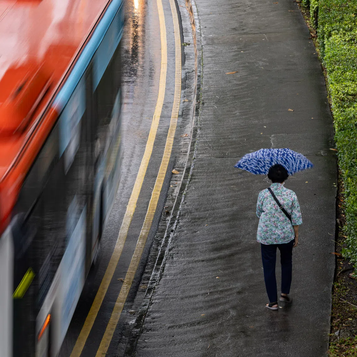 Thundery showers are expected over parts of Singapore on a number of afternoons in the first fortnight of November.