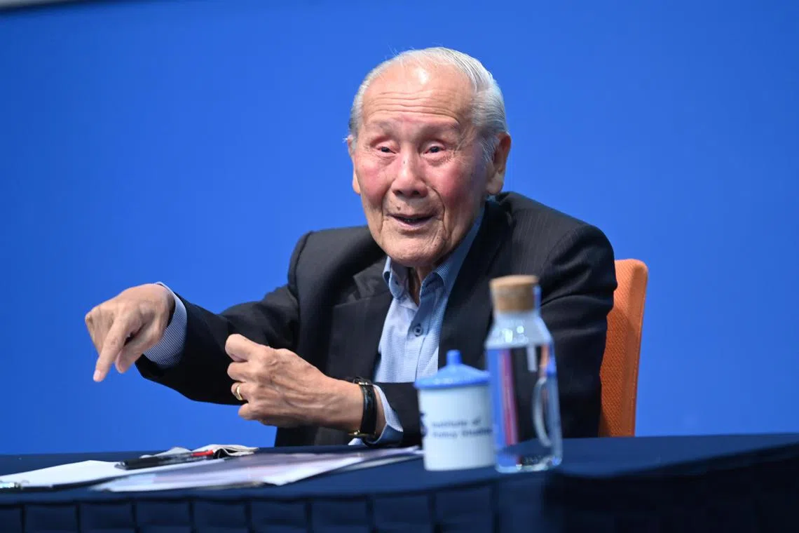 Prof Wang Gungwu said Singaporeans of whatever origin should respond only to borderless civilisational appeals and not to nationalist ones.