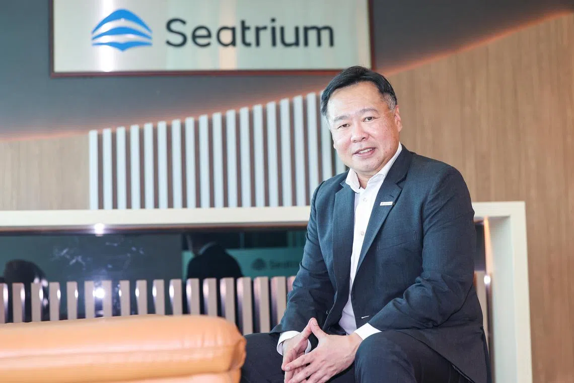 CMG20250224-ChanBK01/陈斌勤/ 李蕙心/总裁：Seatrium. (50 Gul Road, Seatrium Pioneer Yard). Mr Chris Ong CEO