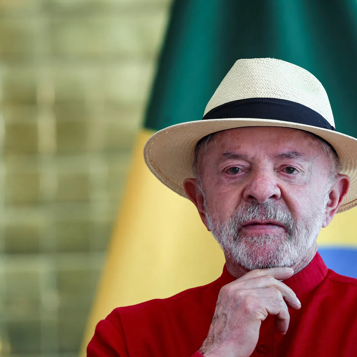 Brazil's president, Luiz Inacio Lula da Silva, participates in a press conference at the Alvorada Palace in Brasilia, Brazil, August 26, 2026. REUTERS/Adriano Machado