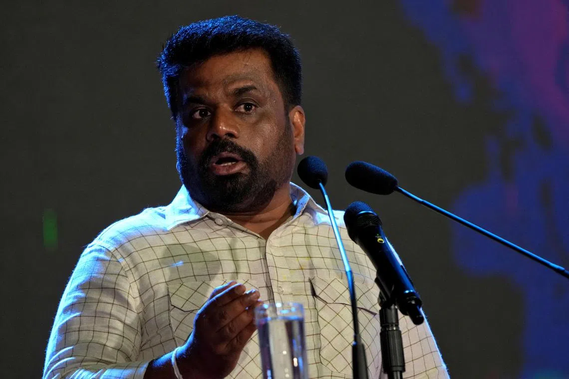 Mr Anura Kumara Dissanayake took power in September’s presidential elections on a promise to combat graft and recover the country’s stolen assets.