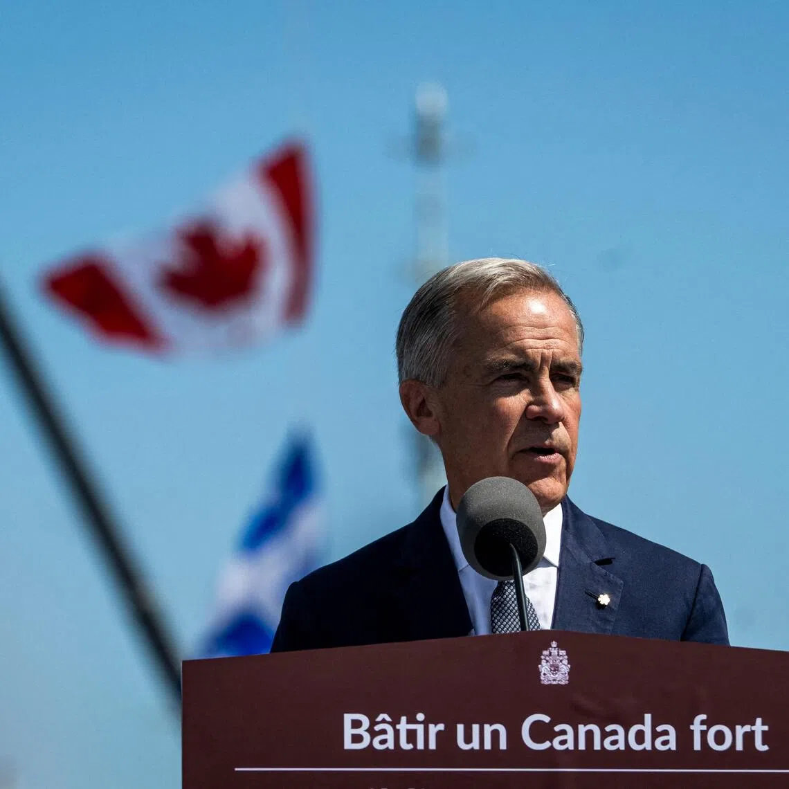 Canadian Prime Minister Mark Carney was openly defiant of the new breed of American aggression. “We will not allow any nation to determine our future,” he said.