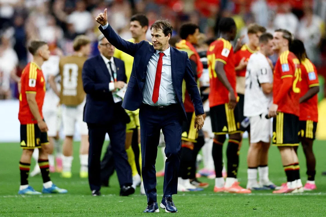 Oldies but goodies: Belgium coach Rudi Garcia lauds his leaders after win over New Zealand