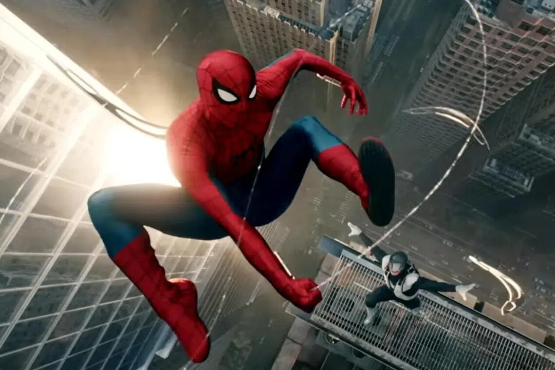 A scene in thetrailer for Spider-Man: Brand New Day