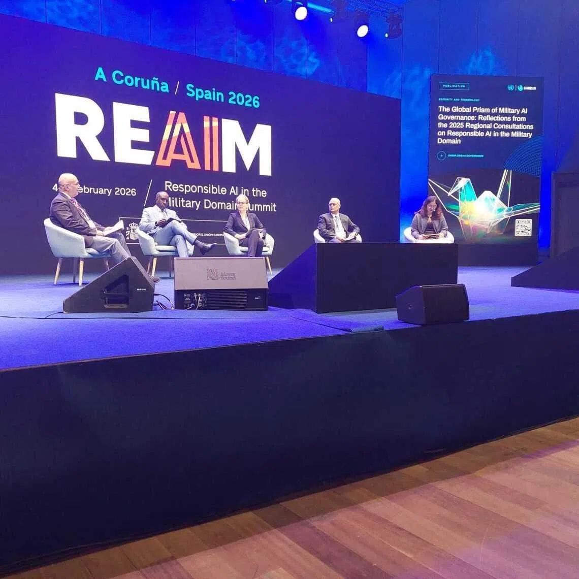 A total of 85 countries were represented at the Responsible AI in the Military Domain summit in A Coruna, Spain.